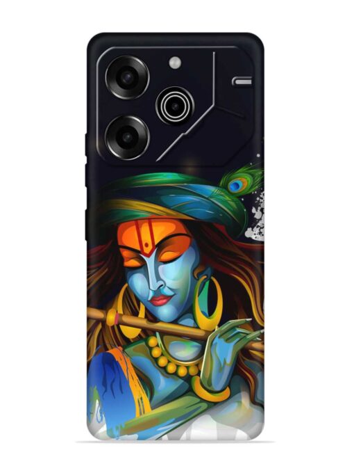 Krishna Art Embossed Soft Silicone Case for Tecno Pova 6 Pro (5G) Zapvi