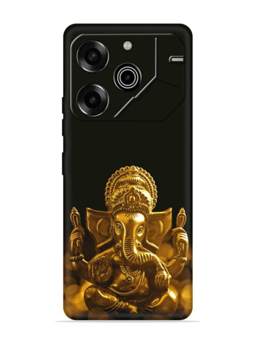 Lord Ganesha Indian Festival Embossed Soft Silicone Case for Tecno Pova 6 Pro (5G)