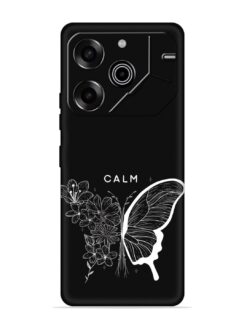 Calm Embossed Soft Silicone Case for Tecno Pova 6 Pro (5G)