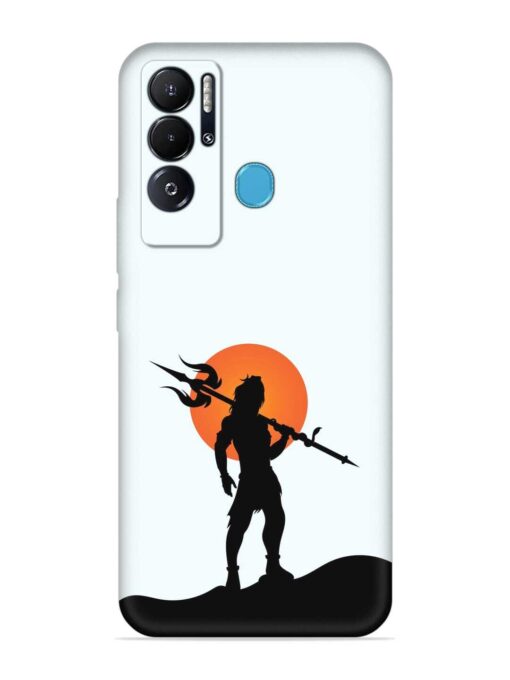 Lord Mahadev Trendy Embossed Soft Silicone Case for Tecno Pova Neo