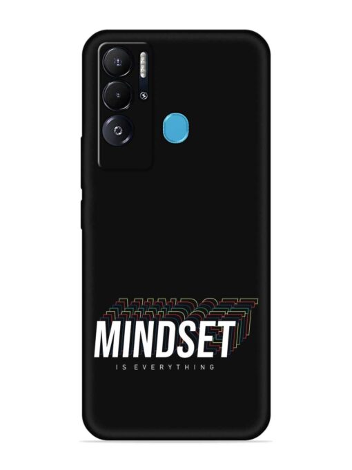 Mindset Everything Slogan Embossed Soft Silicone Case for Tecno Pova Neo Zapvi