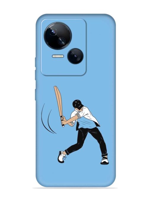 Cricket Gully Boy Embossed Soft Silicone Case for Tecno Spark 10 (5G) Zapvi