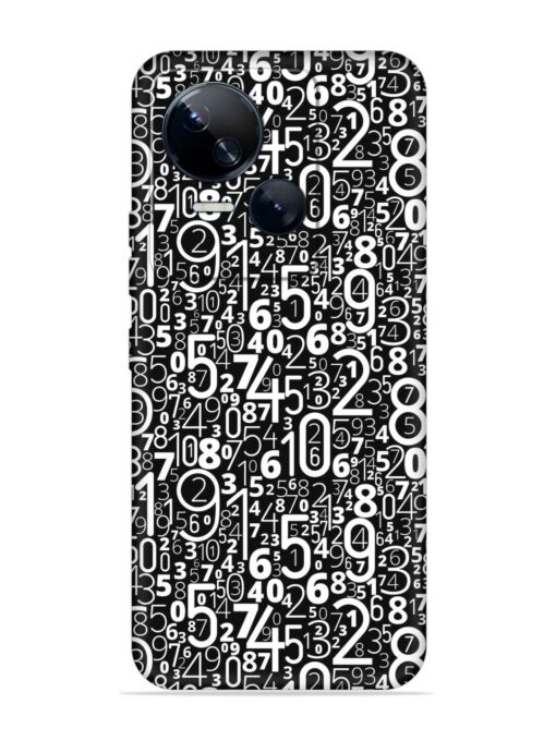 Many Numbers Different Embossed Soft Silicone Case for Tecno Spark 10 (5G) Zapvi