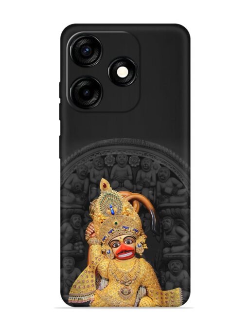 Indian Gold Hanuman Embossed Soft Silicone Case for Tecno Spark 10C Zapvi