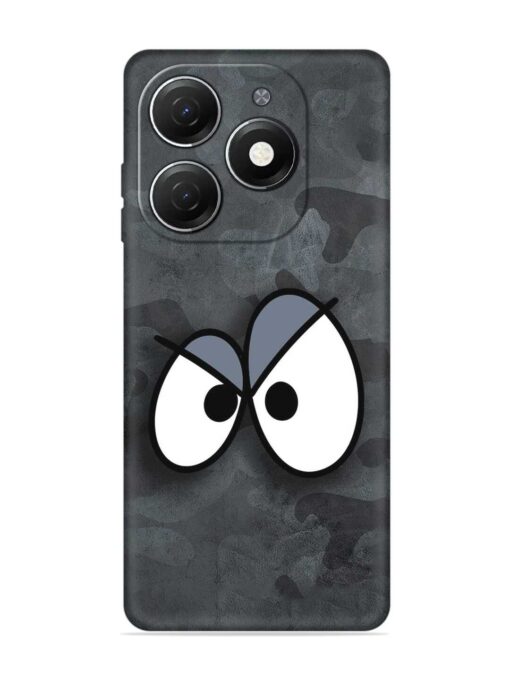 Big Eyes Night Mode Embossed Soft Silicone Case for Tecno Spark 20 Zapvi