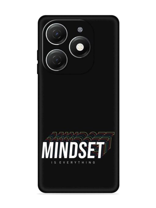 Mindset Everything Slogan Embossed Soft Silicone Case for Tecno Spark 20