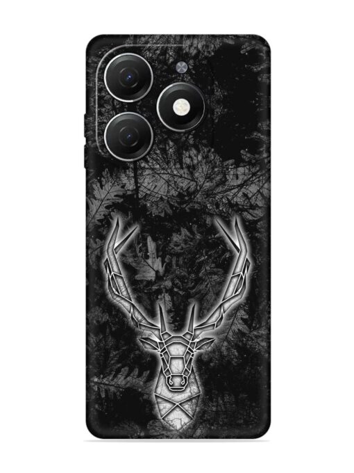 Ancient Deer Embossed Soft Silicone Case for Tecno Spark 20 Zapvi