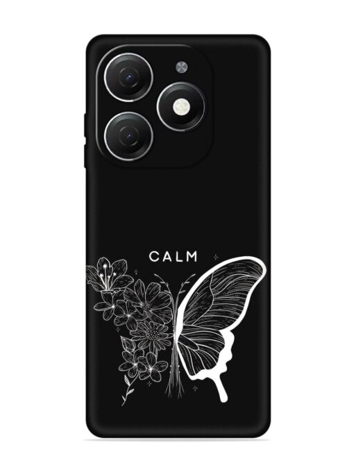 Calm Embossed Soft Silicone Case for Tecno Spark 20