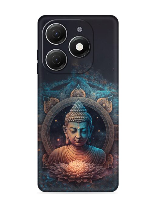 Gautam Buddha Embossed Soft Silicone Case for Tecno Spark 20