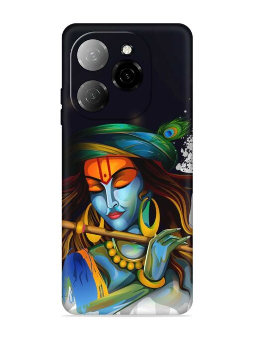 Krishna Art Embossed Soft Silicone Case for Tecno Spark 20 Pro (5G) Zapvi