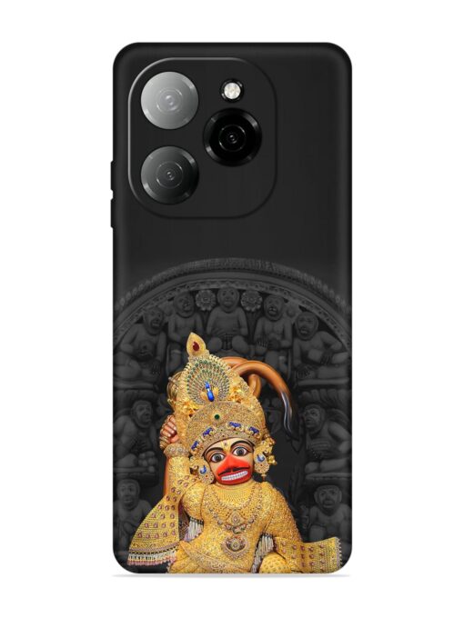 Indian Gold Hanuman Embossed Soft Silicone Case for Tecno Spark 20 Pro (5G) Zapvi