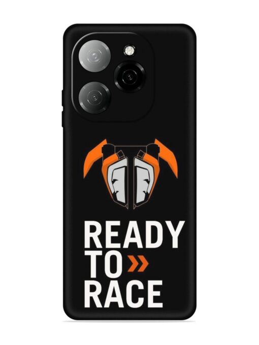 Ready To Race Embossed Soft Silicone Case for Tecno Spark 20 Pro (5G) Zapvi