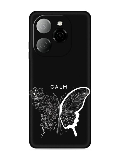 Calm Embossed Soft Silicone Case for Tecno Spark 20 Pro (5G) Zapvi