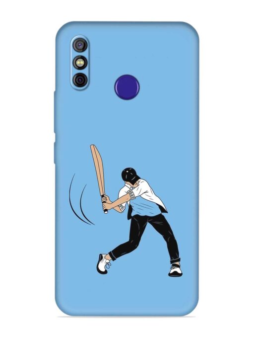 Cricket Gully Boy Embossed Soft Silicone Case for Tecno Spark 4 Zapvi