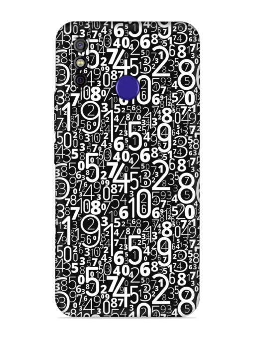 Many Numbers Different Embossed Soft Silicone Case for Tecno Spark 4