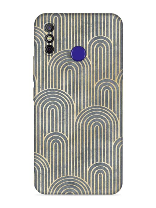 Art Deco Style Embossed Soft Silicone Case for Tecno Spark 4 Zapvi