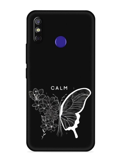 Calm Embossed Soft Silicone Case for Tecno Spark 4