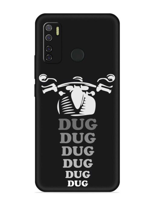 Dug Dug Dug Embossed Soft Silicone Case for Tecno Spark 5