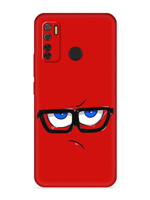 Rad Angry Face Embossed Soft Silicone Case for Tecno Spark 5 Zapvi