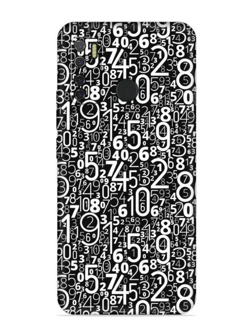 Many Numbers Different Embossed Soft Silicone Case for Tecno Spark 5