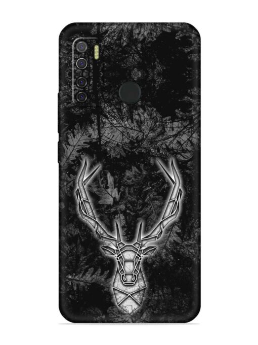 Ancient Deer Embossed Soft Silicone Case for Tecno Spark 5 Zapvi