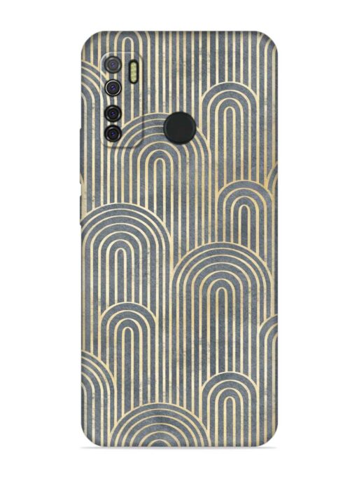 Art Deco Style Embossed Soft Silicone Case for Tecno Spark 5 Zapvi