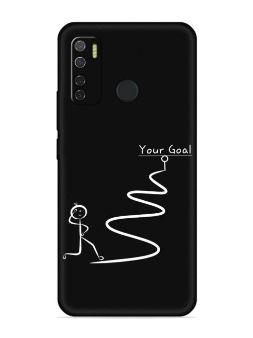 Your Goal Embossed Soft Silicone Case for Tecno Spark 5