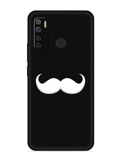 Mustache Vector Embossed Soft Silicone Case for Tecno Spark 5