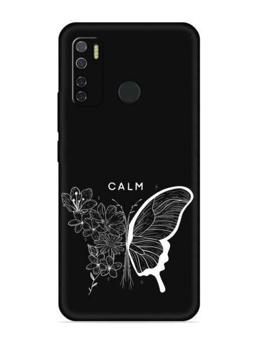 Calm Embossed Soft Silicone Case for Tecno Spark 5