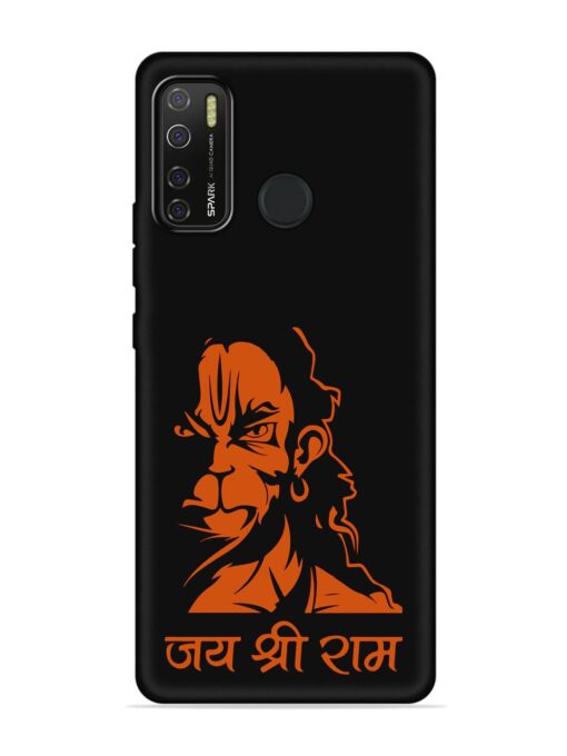 Angry Hanuman Embossed Soft Silicone Case for Tecno Spark 5 Pro Zapvi