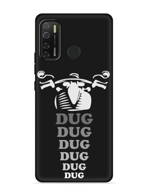 Dug Dug Dug Embossed Soft Silicone Case for Tecno Spark 5 Pro Zapvi