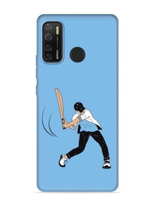 Cricket Gully Boy Embossed Soft Silicone Case for Tecno Spark 5 Pro Zapvi