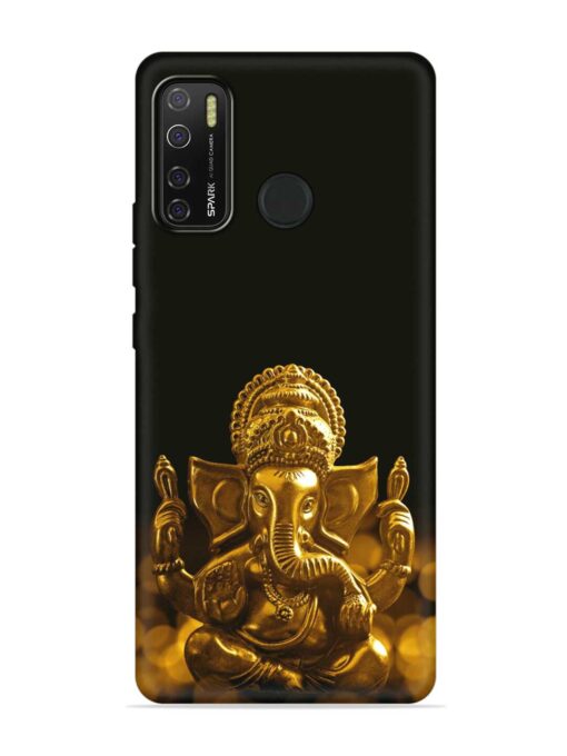 Lord Ganesha Indian Festival Embossed Soft Silicone Case for Tecno Spark 5 Pro Zapvi