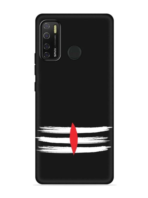 Mahadev Tilak Vector Embossed Soft Silicone Case for Tecno Spark 5 Pro