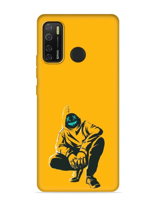 Xo Xo Swag Embossed Soft Silicone Case for Tecno Spark 5 Pro