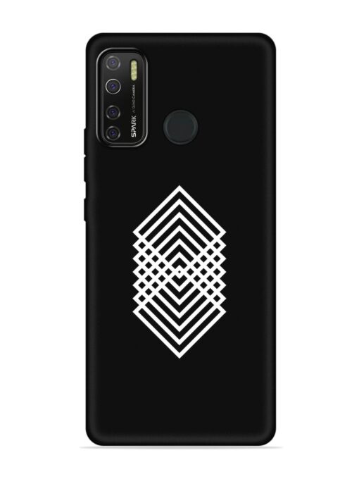 Faay Art Embossed Soft Silicone Case for Tecno Spark 5 Pro