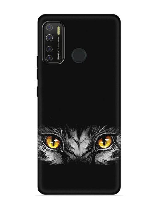 Scary Eye Embossed Soft Silicone Case for Tecno Spark 5 Pro Zapvi