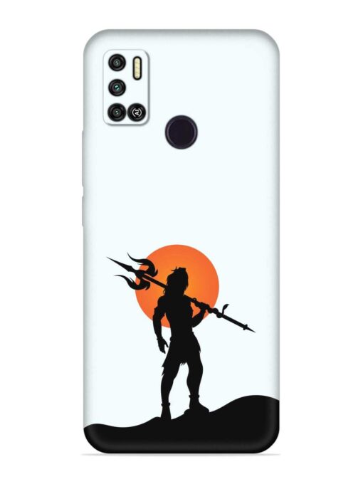 Lord Mahadev Trendy Embossed Soft Silicone Case for Tecno Spark 6 Air