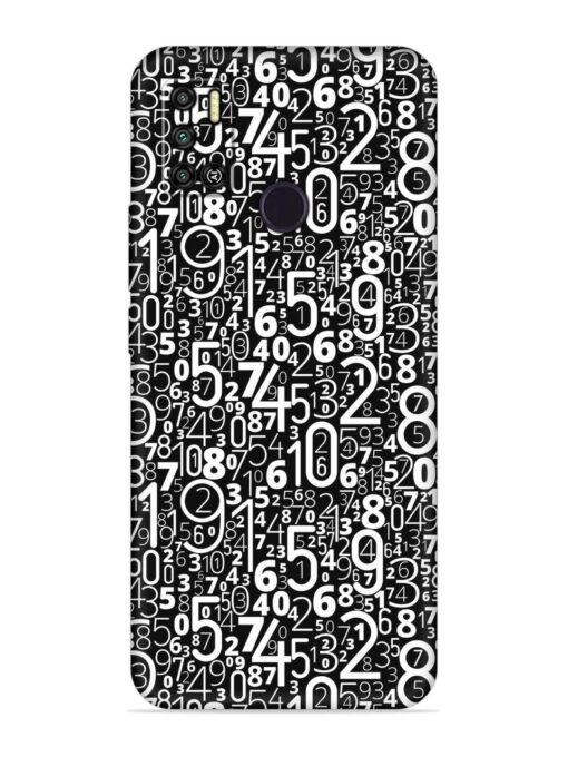 Many Numbers Different Embossed Soft Silicone Case for Tecno Spark 6 Air