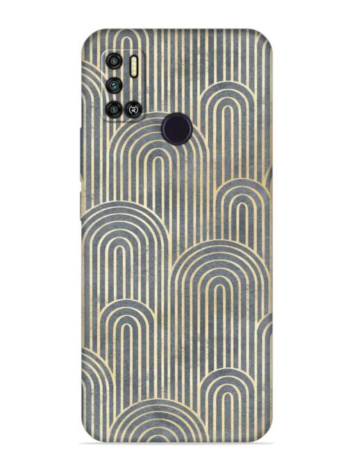 Art Deco Style Embossed Soft Silicone Case for Tecno Spark 6 Air Zapvi