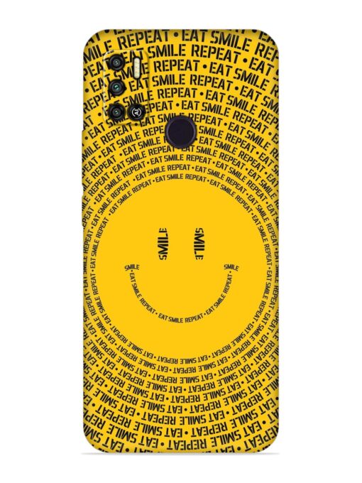 Smiley Embossed Soft Silicone Case for Tecno Spark 6 Air