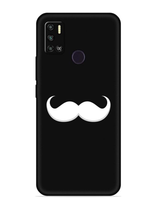 Mustache Vector Embossed Soft Silicone Case for Tecno Spark 6 Air