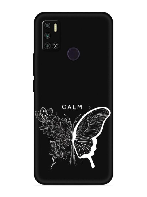 Calm Embossed Soft Silicone Case for Tecno Spark 6 Air Zapvi