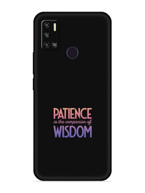 Patience Is The Embossed Soft Silicone Case for Tecno Spark 6 Air