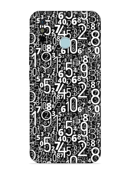 Many Numbers Different Embossed Soft Silicone Case for Tecno Spark 6 Go