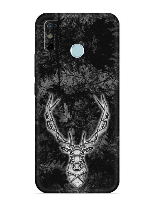 Ancient Deer Embossed Soft Silicone Case for Tecno Spark 6 Go Zapvi