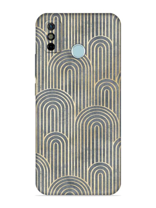 Art Deco Style Embossed Soft Silicone Case for Tecno Spark 6 Go Zapvi