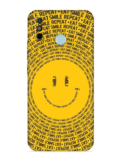 Smiley Embossed Soft Silicone Case for Tecno Spark 6 Go