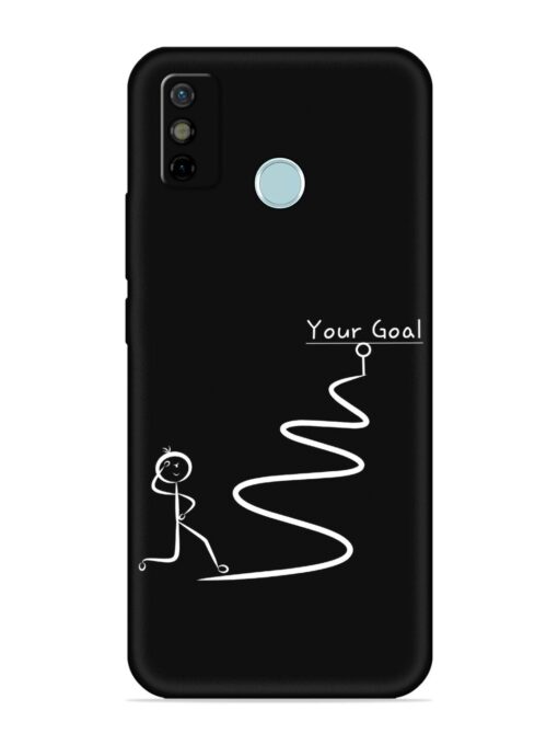 Your Goal Embossed Soft Silicone Case for Tecno Spark 6 Go