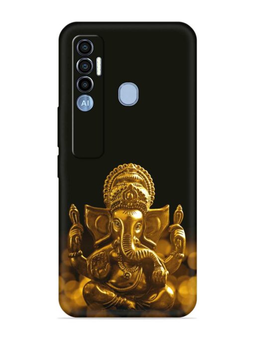 Lord Ganesha Indian Festival Embossed Soft Silicone Case for Tecno Spark 7 Pro